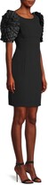 Thumbnail for your product : Shani Ruffle-Sleeve Bodycon Dress