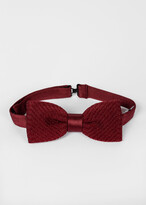 Thumbnail for your product : Paul Smith Men's Burgundy Speckled Bow Tie