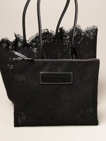 Thumbnail for your product : Ermanno Scervino Tote Bags Shopper Bag In Lace