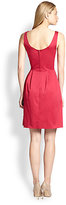 Thumbnail for your product : Kate Spade Scoop-Back Pleated Dress