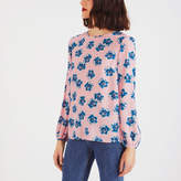 Thumbnail for your product : Cath Kidston Falling Roses Viscose Top