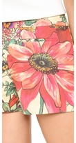 Thumbnail for your product : RED Valentino Macro Flower Print Shorts
