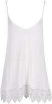 Thumbnail for your product : boohoo Tall Crochet Lace Hem Cami