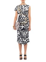 Thumbnail for your product : Vivienne Westwood Shaman maze-print dress
