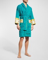Thumbnail for your product : Versace Men's Barocco Sleeve Robe