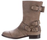 Thumbnail for your product : Belstaff Suede Mid-Calf Boots w/ Tags