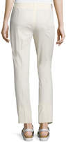 Thumbnail for your product : CNC Costume National Straight-Leg Ankle Trousers, Cream