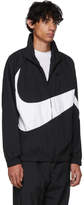 Thumbnail for your product : Nike Black and White Swoosh Jacket