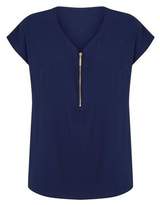 Thumbnail for your product : Apricot Navy Zip Front Top