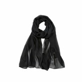 Thumbnail for your product : ALBERTO CABALE Super Soft Silk Chiffon Bridal Wedding Stole Evening Dress Shawl Wrap Scarf Red Black