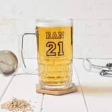 Thumbnail for your product : Owl & Otter Personalised Birthday Beer Glass Tankard