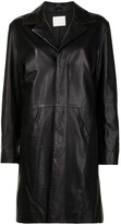 Thumbnail for your product : Dion Lee Single-Breasted Leather Coat