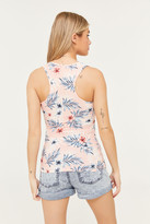 Thumbnail for your product : Ardene Basic Floral Caged Tank Top