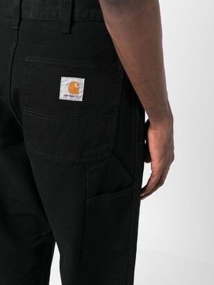 Carhartt Work In Progress Double Knee Logo Patch Jeans