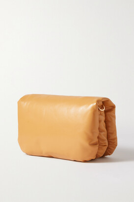 Puffer Goya padded leather down shoulder bag