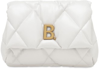 Balenciaga Touch Quilted Leather Clutch