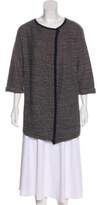 Thumbnail for your product : 360 Cashmere Wool-Blend Open Front Cardigan Blue Wool-Blend Open Front Cardigan