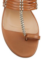 Thumbnail for your product : Aquazzura Ravello Leather Sandals