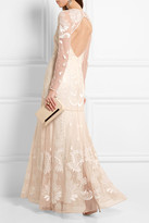 Thumbnail for your product : Temperley London Embroidered Tulle Gown - Ivory