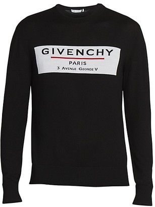 Givenchy Label Wool Sweater