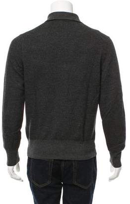 Tom Ford Wool & Cashmere-Blend Polo Sweater