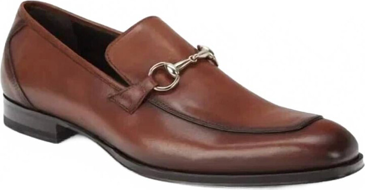 Mezlan Men's Calfskin Slip-On In Cognac