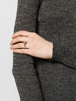 Thumbnail for your product : Bottega Veneta Intrecciato Weave Engraved Ring