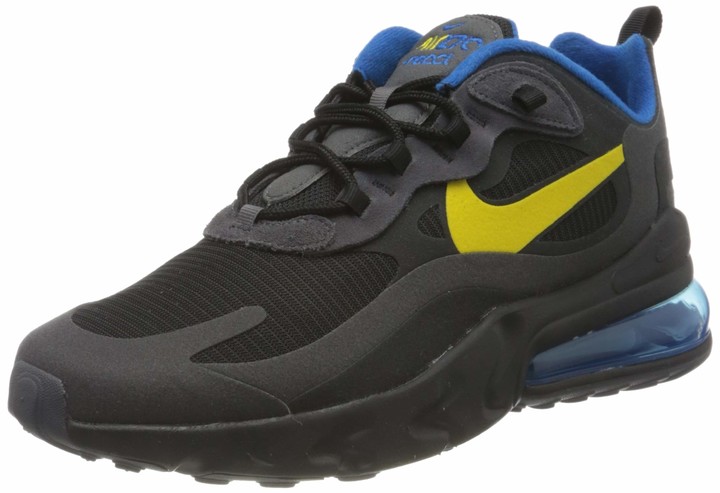 nike black and yellow trainers