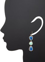Thumbnail for your product : Lapis & Turquoise Triple Drop Earrings