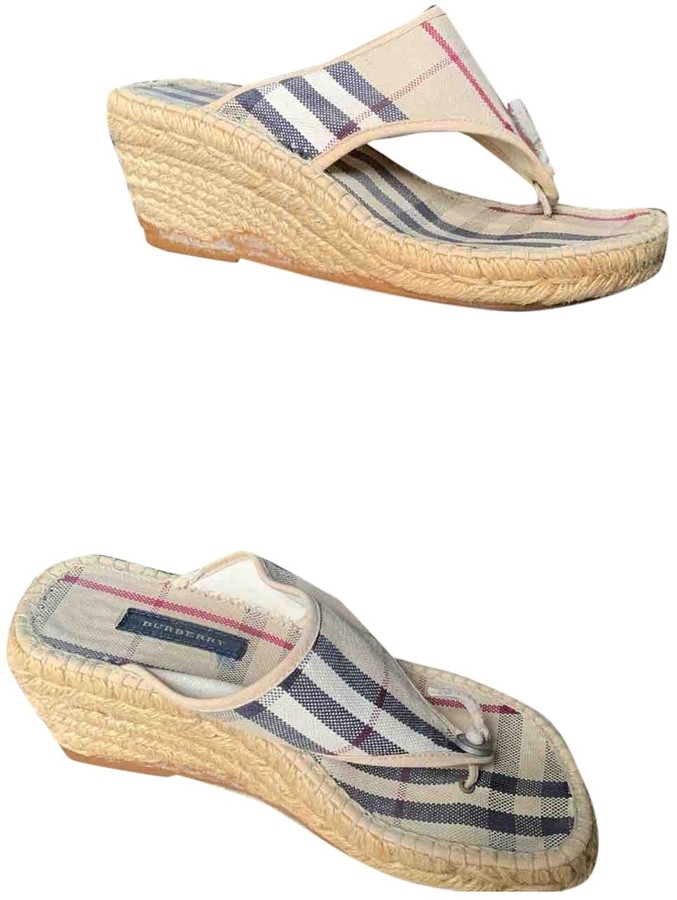cloth espadrilles