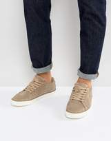 Thumbnail for your product : Polo Ralph Lauren Hugh Trainers Perforated Suede In Beige