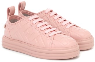 pink fendi trainers