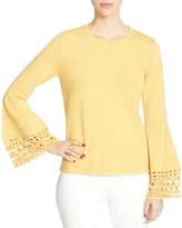 Catherine Catherine Malandrino Deco Bell-Sleeve Sweater