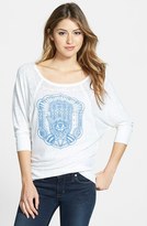 Thumbnail for your product : Lucky Brand Hamsa Hand Graphic Tee