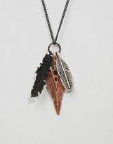 Thumbnail for your product : ICON BRAND Feather Necklace Pack