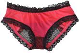 Thumbnail for your product : Simplicity Women's Sexy Panties Briefs Lace Knickers Lingerie Underwear, Red