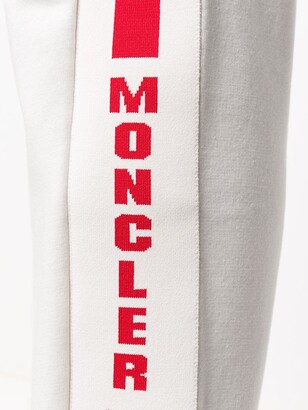 Moncler Stripe Detail Logo Track Trousers