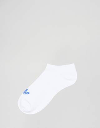 adidas 3 Pack Sneaker Socks In Multi AB3889