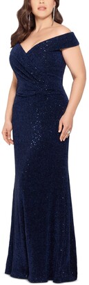 xscape plus size dresses