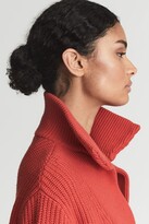 Thumbnail for your product : Reiss Striped Knitted V Neck Jumper