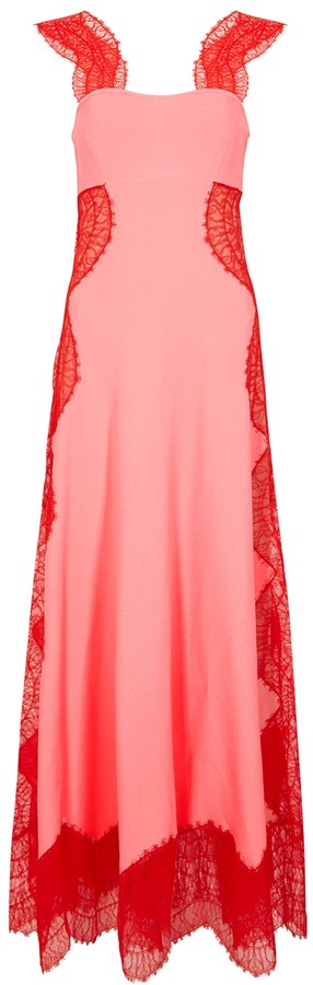 kade lace jersey maxi dress