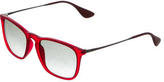 Thumbnail for your product : Ray-Ban Rubberized Tinted Lens Sunglasses