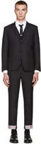 Thumbnail for your product : Thom Browne Grey Wool Classic Suit