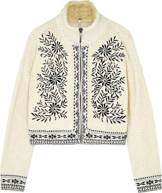 Free People Alexis Floral Cardigan - ShopStyle
