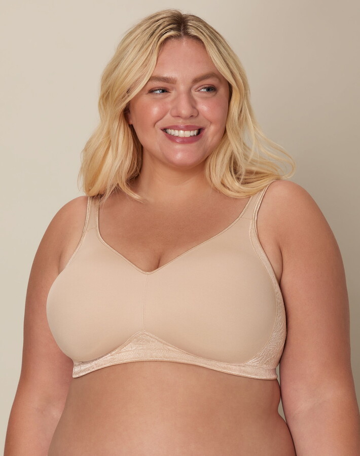Playtex 18 Hour Side & Back Smoothing Wirefree Bra TruSUPPORT Women’s 4049