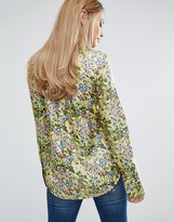 Thumbnail for your product : Warehouse Garden Posy Silk Blouse