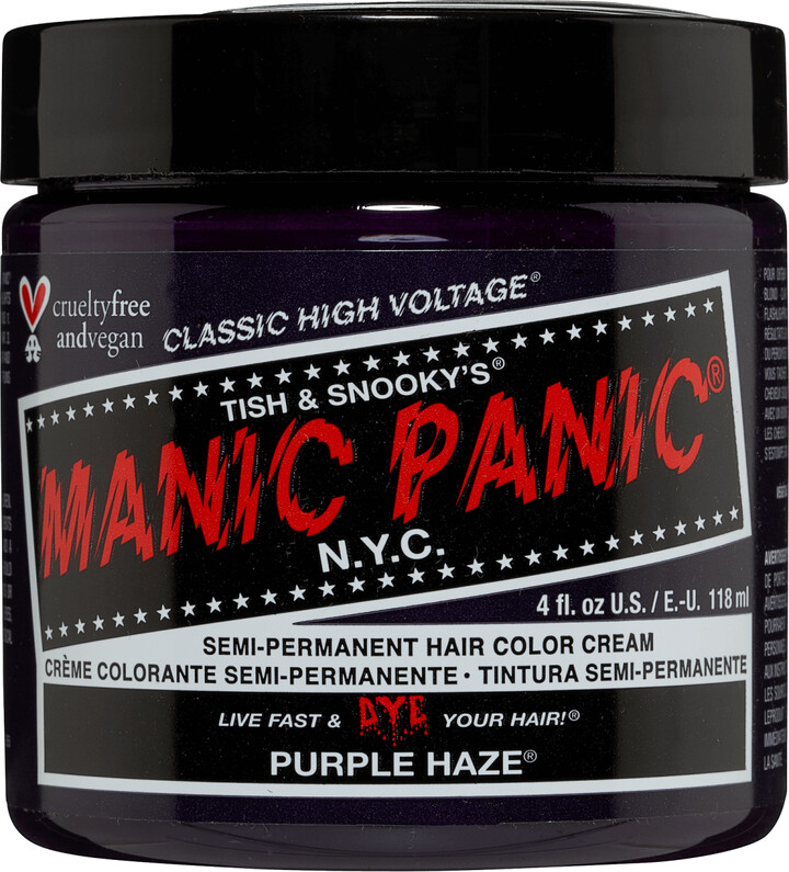 Manic Panic Purple Haze Semi Permanent Cream Hair Color 4 oz