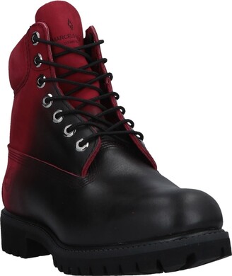 MARCELO BURLON x TIMBERLAND Ankle Boots Red - ShopStyle