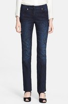 Thumbnail for your product : Escada Slim Paisley Print Jeans