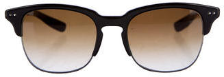 Bottega Veneta Intrecciato Clubmaster Sunglasses